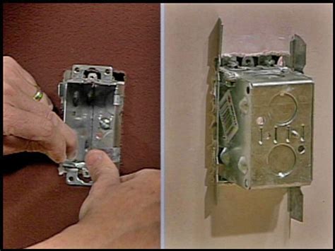 electrical box drywall no stud|drywall outlet box.